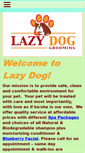 Mobile Screenshot of lazydoggrooming.com